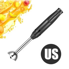 Hand Stick Handheld Immersion Blender Food Food Complementary Cooking Stick Grinder Electric Machine Vegetable Mixer - China - Black US Plug