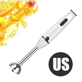 Hand Stick Handheld Immersion Blender Food Food Complementary Cooking Stick Grinder Electric Machine Vegetable Mixer - China - White US Plug