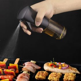 200ml Quantitative Oil Spray Bottle Atomization Good Health Spray Bottle Oil Spray Bottle Barbecue Kitchen Press Type Fan - LD0269