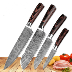 Carpenter's Special Set 6-piece Set 8-piece Set Knife Chef Knife Kitchen Knife Cooking - 4PCS