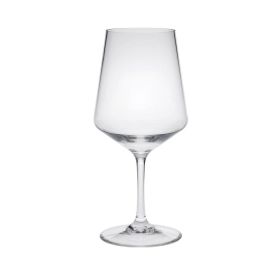 Plastic Wine Glasses Set of 4 (18oz), BPA Free Tritan Lexington Wine Glass Set, Unbreakable Red Wine Glasses, White Wine Glasses - as Pic