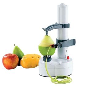 Automatic Fruit and Vegetable Peeler - White