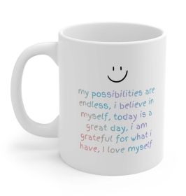 Positive Affirmations Reminder Mug - One Size