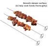 1pc Kitchen Air Fryer Rack Accessories; BBQ Grill Tray Basket Stand; Roasting Meat Food Holder Tool For Household Picnic Camping - 6QT