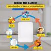 Portable Cooler Compact Mini Refrigerator For Bedroom Office Car Boat Dorm Skincare  - White - 10 L
