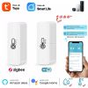Tuya WiFi/Zigbee Smart Temperature Humidity Sensor Indoor Hygrometer APP Remote Monitor Via Smart Life Works With Alexa Google - TH02-1PC