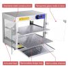 2 tier Pizza & Food Warmer - As Picture