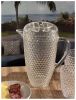 Leading Ware 2.5 Quarts Water Pitcher with Lid, Diamond Cut Unbreakable Plastic Pitcher, Drink Pitcher, Juice Pitcher with Spout BPA Free - as Pic