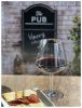 Plastic Wine Glasses Set of 4 (20oz), BPA Free Tritan Lexington Wine Glass Set, Unbreakable Red Wine Glasses, White Wine Glasses - as Pic