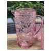 Leading Ware 2.5 Quarts Water Pitcher with Lid, Paisley Unbreakable Plastic Pitcher, Drink Pitcher, Juice Pitcher with Spout BPA Free - as Pic