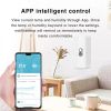 Tuya WiFi/Zigbee Smart Temperature Humidity Sensor Indoor Hygrometer APP Remote Monitor Via Smart Life Works With Alexa Google - TH02-1PC