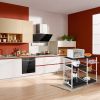 35.5" Kitchen Baker's Rack Utility Storage Shelf Microwave Stand 3-Tier 3-Tier Table For Spice Rack Organizer Workstation Dark Brown - Brown