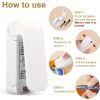 Mini Heat Bag Sealing Machine Package Sealer Bags Thermal Plastic Food Bag Closure Portable Sealer Packing Kitchen Accessories - White