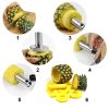 Pineapple Slicer Peeler Cutter Parer Knife Stainless Steel Kitchen Fruit Tools Cooking Tools kitchen accessories kitchen gadgets - Green