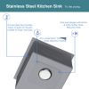 14 x 14 Inch Undermount Kitchen Sink, 16 Gauge Stainless Steel Wet Bar or Prep Sinks Single Bowl - 14*14