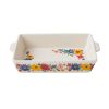 Keepsake Floral 38-Piece Cookware Set, Merlot - merlot