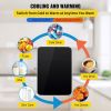 Portable Cooler Compact Mini Refrigerator For Bedroom Office Car Boat Dorm Skincare  - Black - 10 L