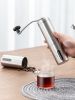 GIANXI Manual Coffee Grinder for French Embossing Machine Hand-held Mini Brushed Stainless Steel Portable Conical - Stainless Steel