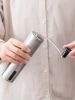GIANXI Manual Coffee Grinder for French Embossing Machine Hand-held Mini Brushed Stainless Steel Portable Conical - Stainless Steel