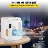Portable Cooler Compact Mini Refrigerator For Bedroom Office Car Boat Dorm Skincare  - Red & White - 10 L
