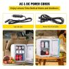 Portable Cooler Compact Mini Refrigerator For Bedroom Office Car Boat Dorm Skincare  - Blue & White - 10 L